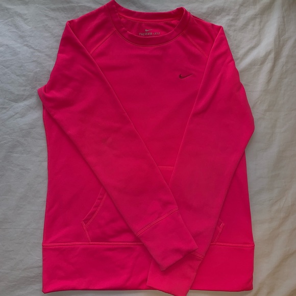 Nike Pullover Thermafit Fleece Crewneck Sweatshirt - Picture 1 of 3